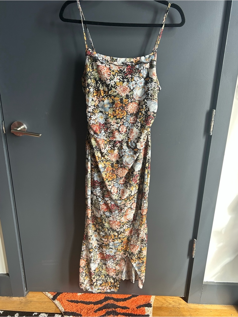 Floral Slip Maxi Dress in Multi